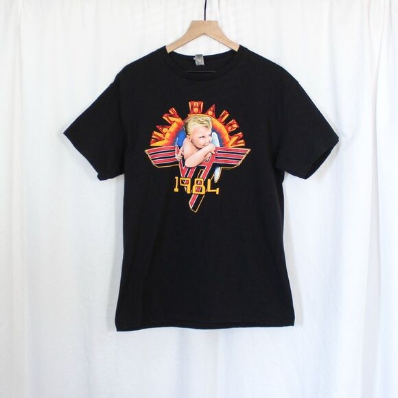 Van Halen 1984 Tour Tee Reissue Large - Picture 1 of 5